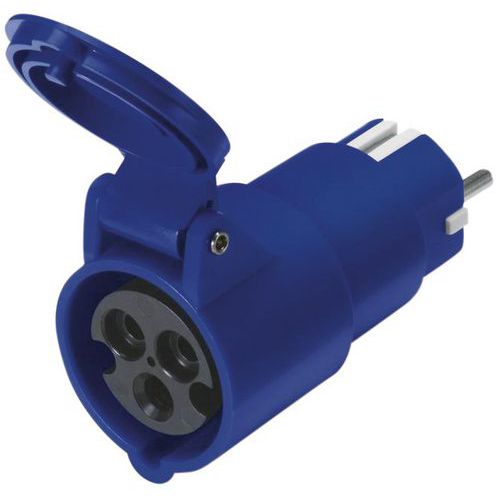 Adaptateur Caravane Socle Std Français/so Cle Industriel