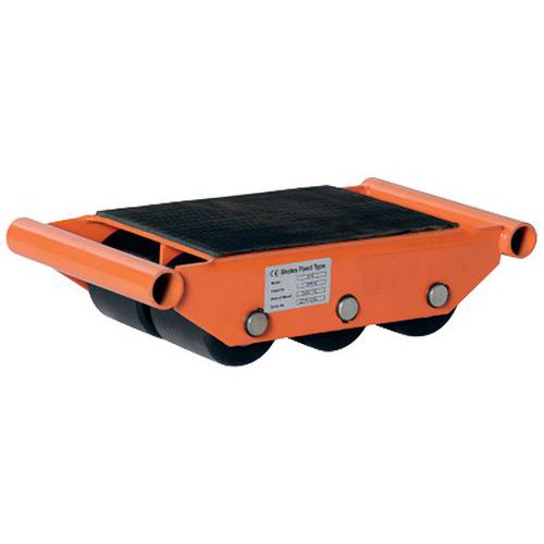 Rouleur Galets Fixes - Capacité 6000kg