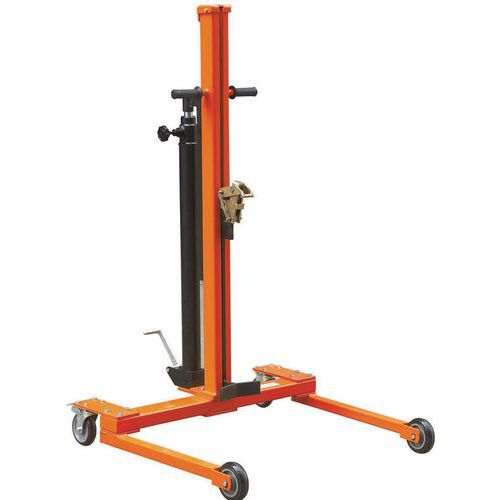 Lève Fût 300 Kg à Rebord Métallique Et Plastique Roues D125