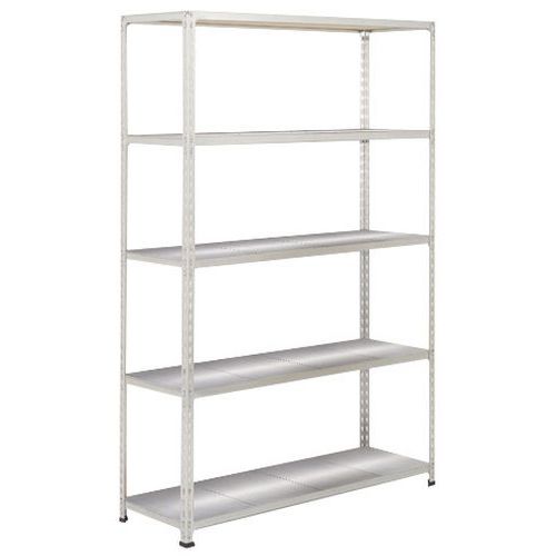 Rayonnage Rapid 2 1980x1220x305 5 Tablettes Metal Zingué