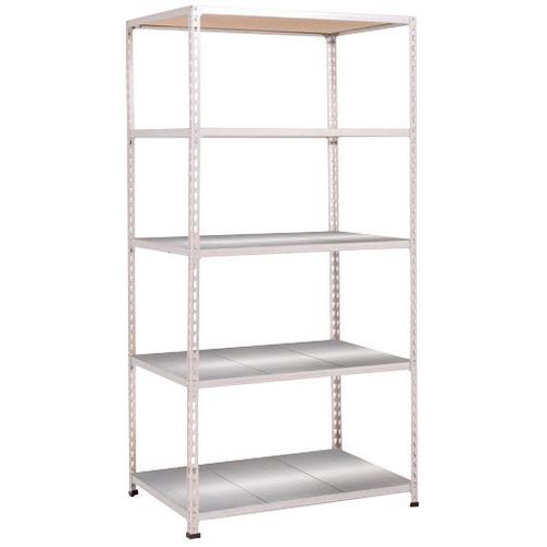 Rayonnage Rapid 2 1830x915x380 5 Tablettes Metal Zingué