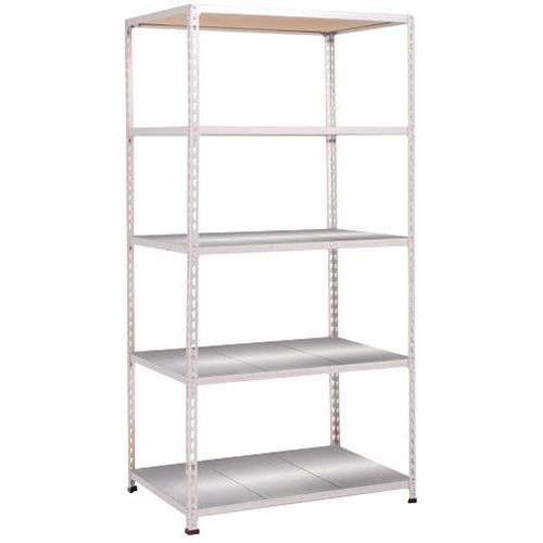 Rayonnage Rapid 2 5 Tablettes Metal 1830x915x610 Zingué