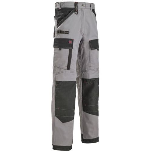 Pantalon De Travail Ruler Gris/noir T3 - Homme