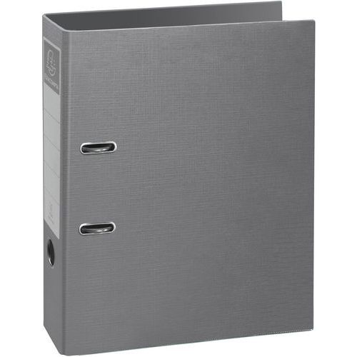 Classeur à Levier Teksto Prem'touch Dos 80mm A4 - Gris