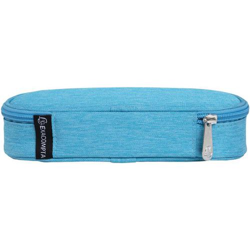 Trousse Compacte Polyester Plumier Couleurs Assortis