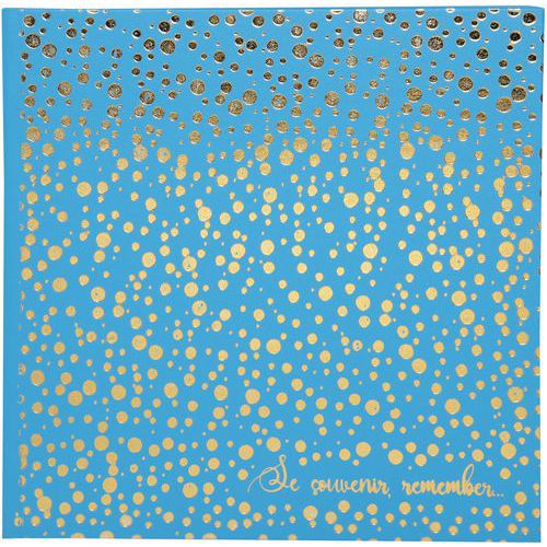 Album Photo Livre 30 Pages Blanches 25 Cm - Turquoise