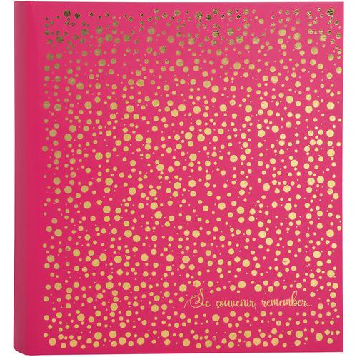 Album Photo Livre 60 Pages Blanches 32 Cm - Framboise