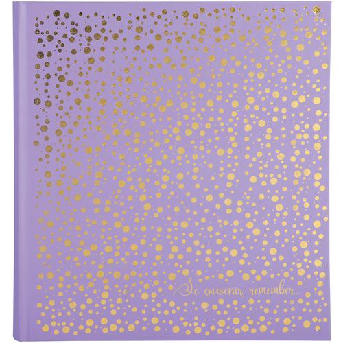 Album Photo Livre 60 Pages Blanches 32 Cm - Violet