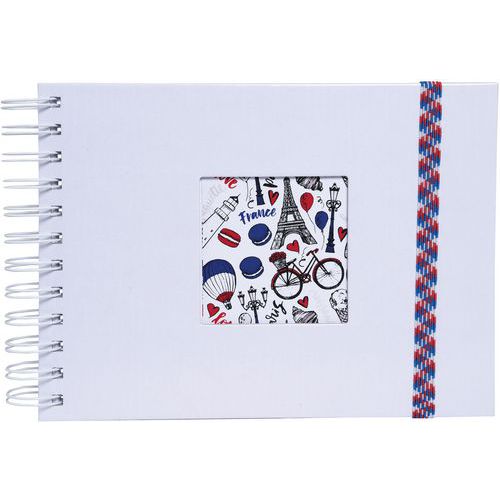 Album Photo à Spirales French'class 23x16 Cm - Blanc