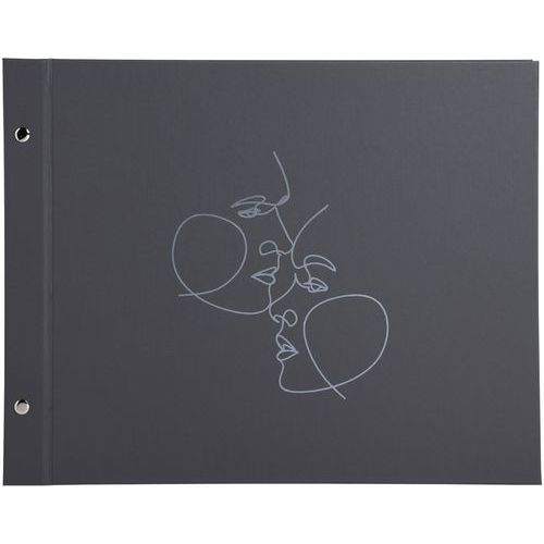 Album Photo à Vis 40 Pages Noires Art - Noir