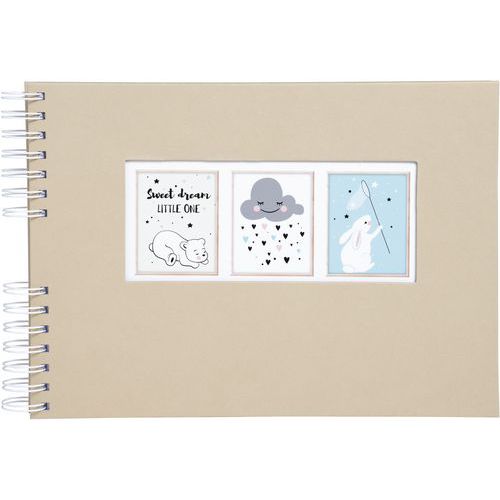 Album Photo à Spirales 50 Pages Blanches Sweet - Faune