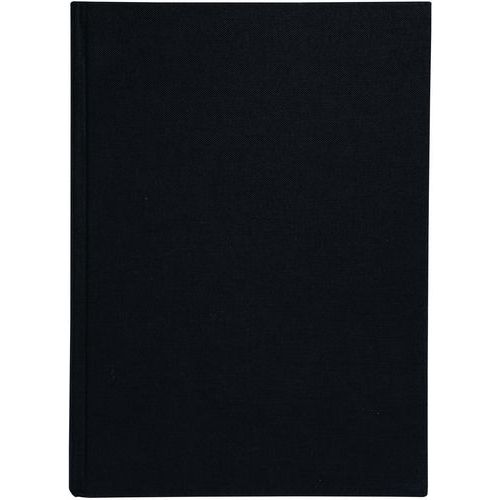 Registre 297x210 Travers 200 Pages Foliotées - Noir Toilé