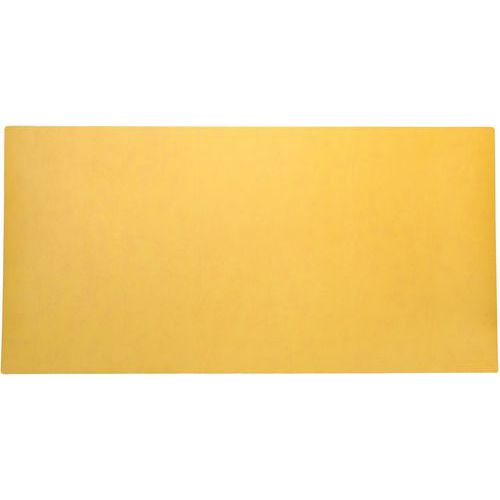 Sous-main Souple Pu Bicolore - Turquoise/safran