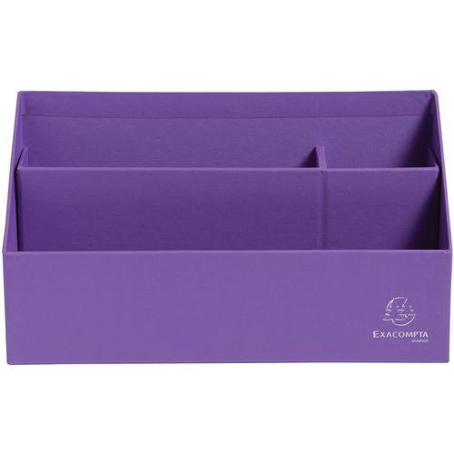 Trieur Vertical 3 Compartiments Teksto - Violet