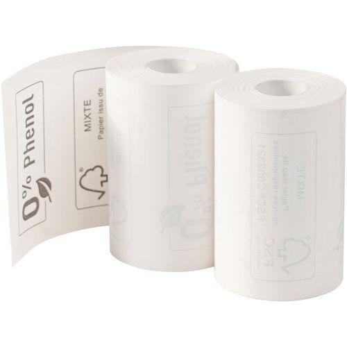 Bobine Pour Tickets De Carte Bancaire 57x40mm - 18m