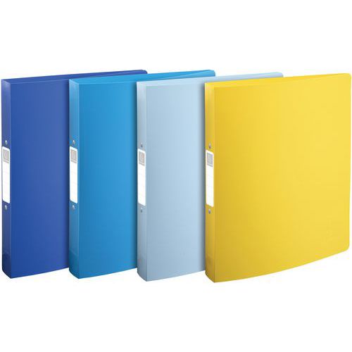 Classeur 2 Anneaux 30mm Beeblue A4 Maxi - Couleurs Assorties