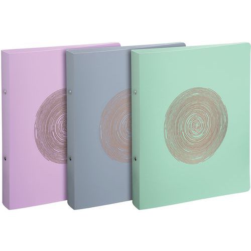 Classeur 2 Anneaux 30mm Ellipse A4 Maxi - Couleurs Assorties