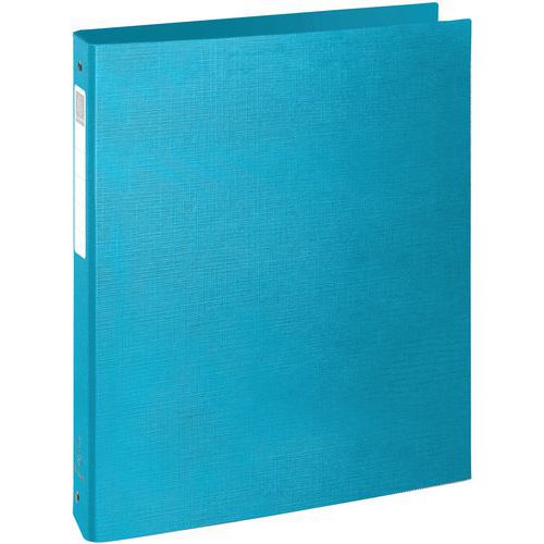 Classeur Rigide 4 Anneaux 30mm Teksto - A4 - Turquoise