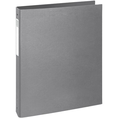 Classeur Rigide 4 Anneaux 30mm Teksto - A4 - Gris