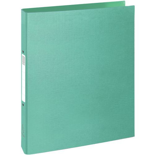 Classeur Rigide 2 Anneaux 30mm Teksto - A4 - Vert D'eau