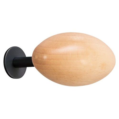 1 Patère Aloès Alu / Bois