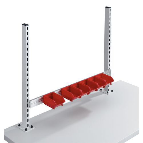 Glissiere Alu Porte-bacs Entra'axe 1000 Mm