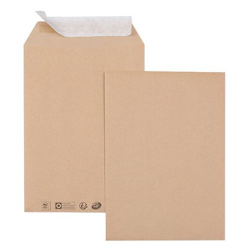 Pochettes B5 Kraft 90g Sans Fenêtre Nf Pefc