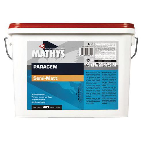 Peinture Murale Extérieurs Séchage Rapide - Blanc - Rust-oleum 4l