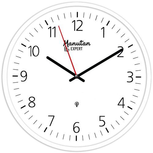 Horloge Analogique Murale À Quartz Ø 40 Cm - Blanc