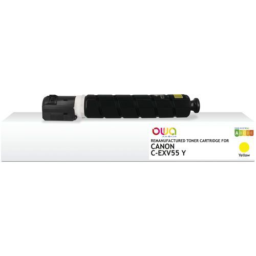 Toner Remanufacturé Canon C-exv55 Y - Jaune