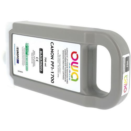 Cartouche Traceur Remanufacturée Canon Pfi-1700 Noir Photo