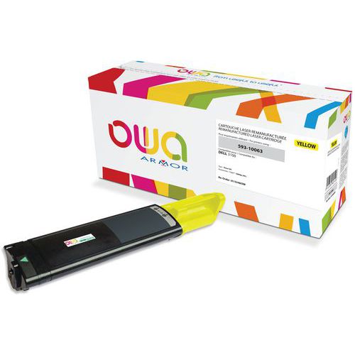 Toner Remanufacturé Dell 593-10063 - Jaune