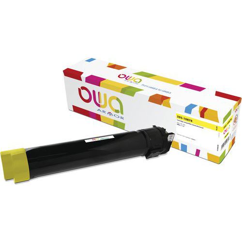 Toner Remanufacturé Dell 593-10878 - Jaune