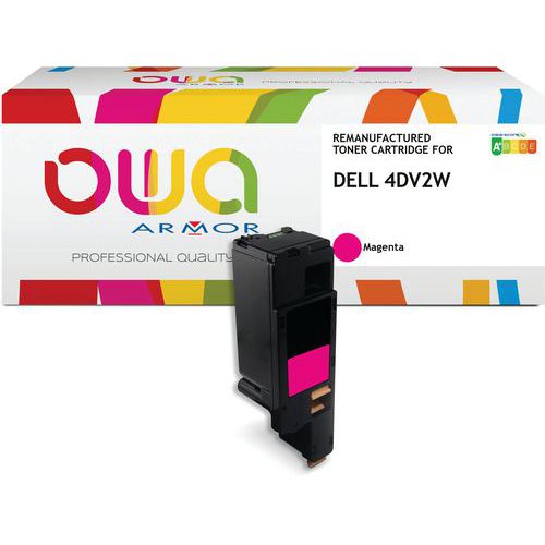 Toner Remanufacturé Dell 593-11142-dell 593-11018 - Magenta