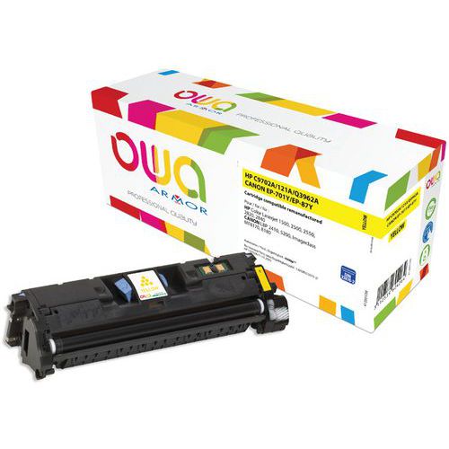 Toner Hp C9702a Q3962a - Canon 701y - Ep-87y - Jaune