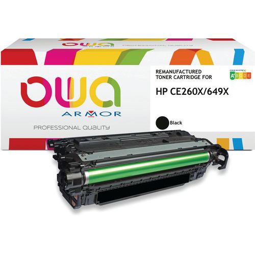 Toner Remanufacturé Hp Ce260x - Noir