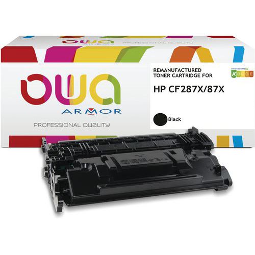 Toner Remanufacturé Hp Cf287x - Noir