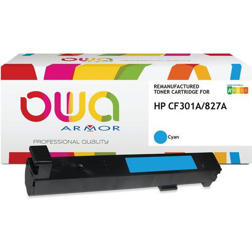 Toner Remanufacturé Hp Cf301a - Cyan