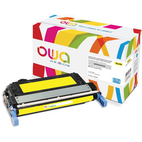 Toner Remanufacturé Hp Q5952a - Jaune