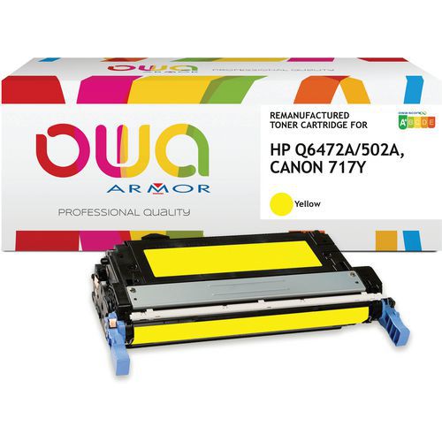 Toner Hp Q6472a-canon 717y Jaune Haute Capacité