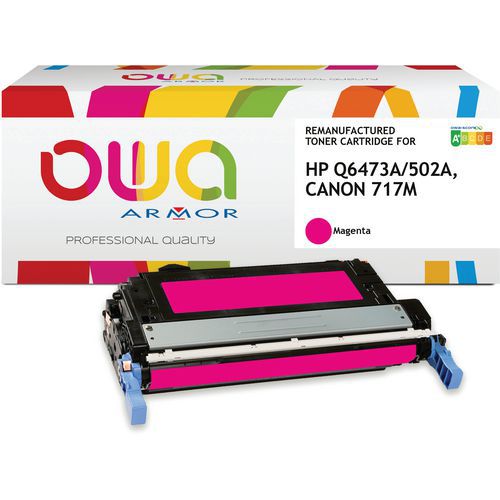 Toner Hp Q6473a-canon 717m Magenta Haute Capacité