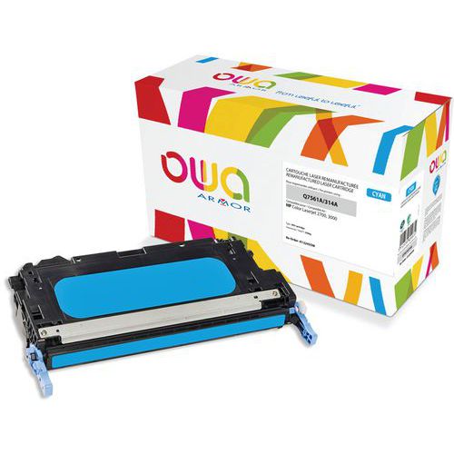 Toner Remanufacturé Hp Q7561a - Cyan