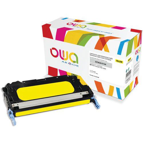 Toner Remanufacturé Hp Q7562a - Jaune