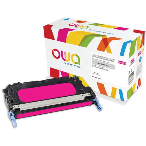 Toner Remanufacturé Hp Q7563a - Magenta