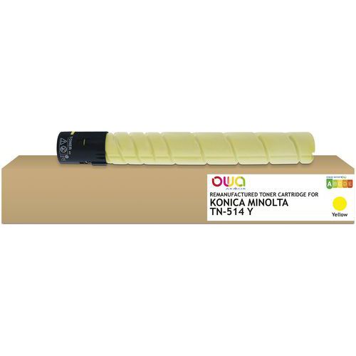 Toner Remanufacturé Konica Minolta Tn-514 Y - Jaune