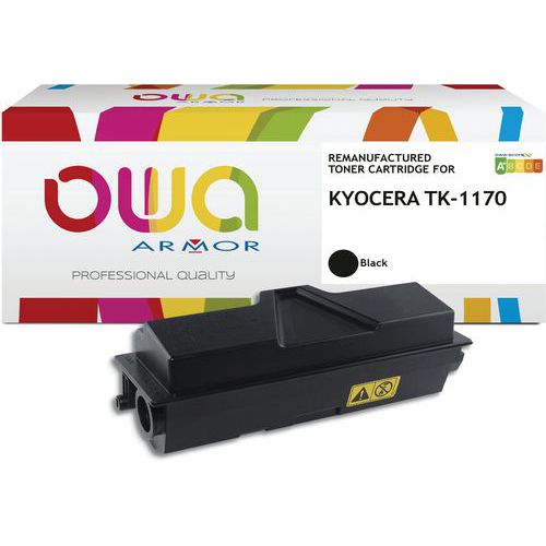 Toner Remanufacturé Kyocera Tk-1170 - Noir - 14 000 Pages