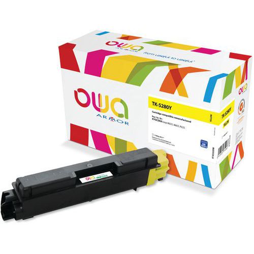Toner Remanufacturé Kyocera Tk-5280 Y - Jaune