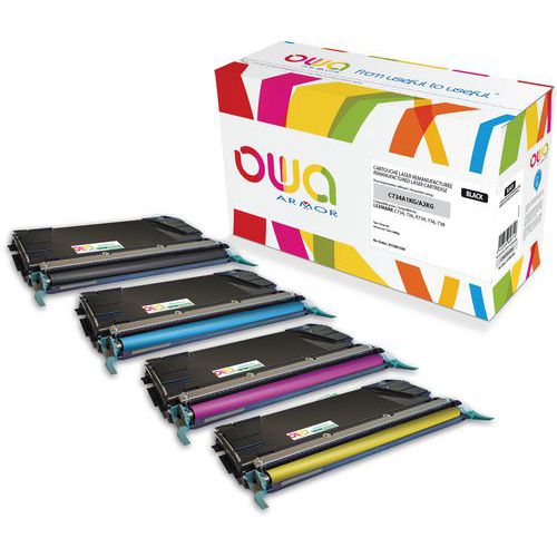 Toner Remanufacturé Lexmark C734a1mg C734a2mg - Magenta