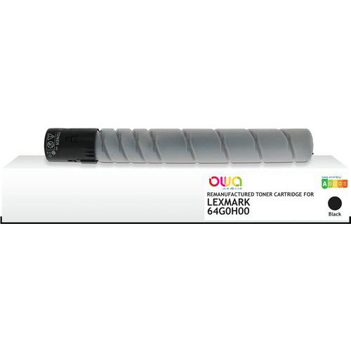 Toner Remanufacturé Lexmark Mx910/911/912 64g0h00 - Noir