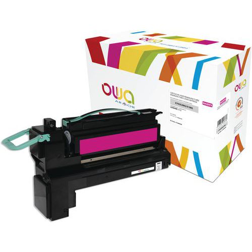 Toner Remanufacturé Lexmark X792x1mg - X792x2mg - Magenta